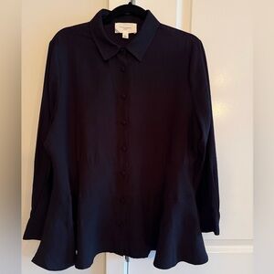 Pomander Place Black Ashlen Blouse